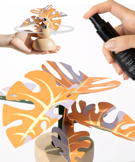 SPIN paper diffuser gift set – Tranquil Tropic (Spray Included)